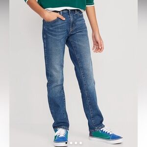 Old Navy Kids 360 stretch Blue Jeans size 8 slim fit